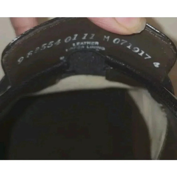 Nunn Bush Dress Shoes Men's Size 11 Black Flex Leather Closed Toe Pull On - Picture 7 of 7